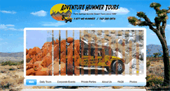 Desktop Screenshot of adventurehummer.com