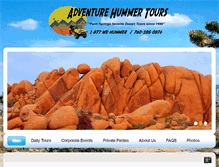 Tablet Screenshot of adventurehummer.com